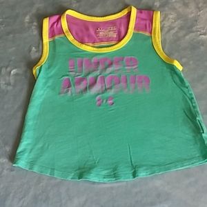 Girls under armour tank top